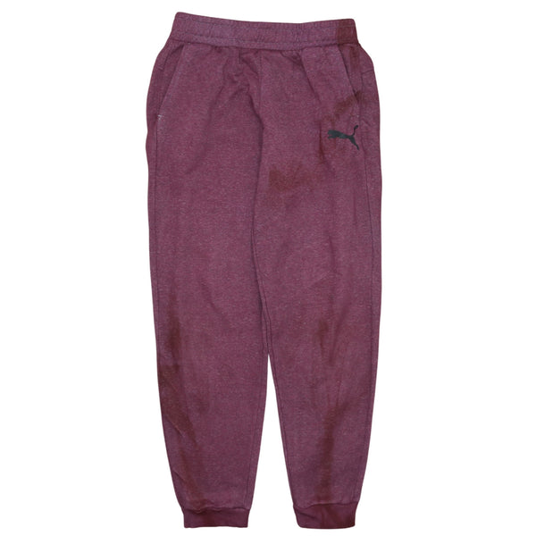 Puma Vintage 90's Red Joggers Sweatpants Women's Large Casual Style