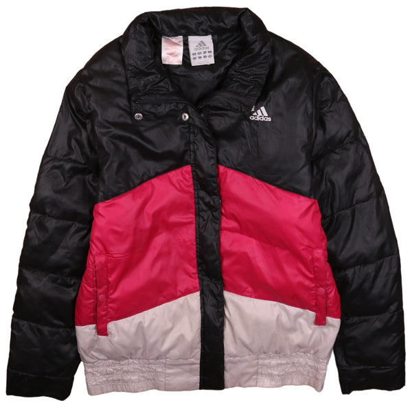 Adidas Vintage 90's Black Lightweight XLarge Full Zip Windbreaker