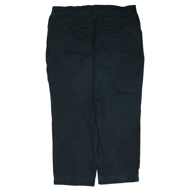 Lee 90's Vintage Black Straight Leg Baggy Trousers Pants Men's Size 44