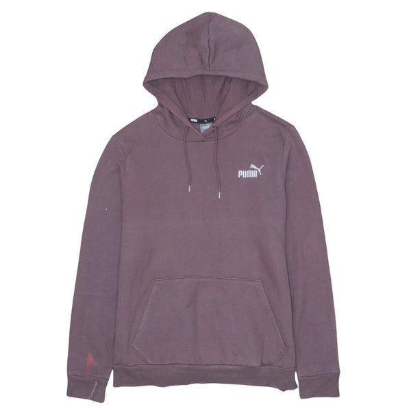 Puma 90's Drawstring Pockets Pullover Hoodie Medium Purple
