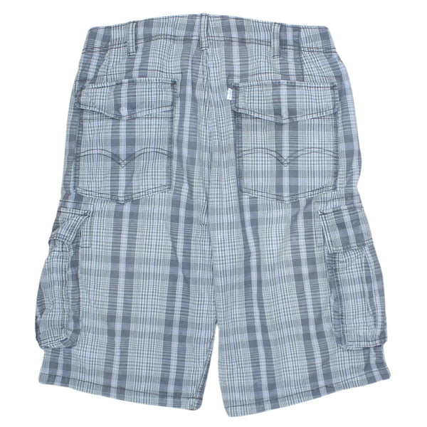 Levi's 90's Grey Baggy Cargo Chino Shorts Men's Size 36