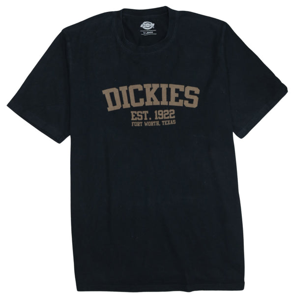 Dickies 90's Spellout Short Sleeves T Shirt XLarge Black