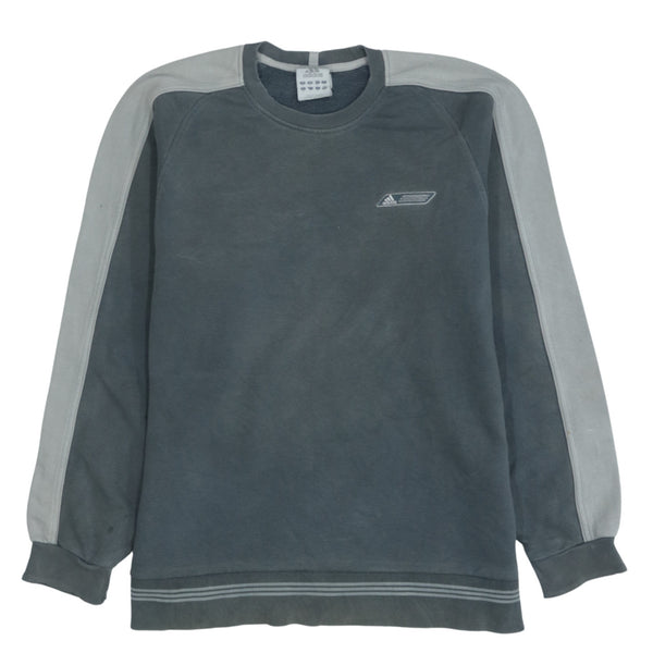 Adidas 90's Lightweight Crew Neck Sweatshirt Men's Medium Grey