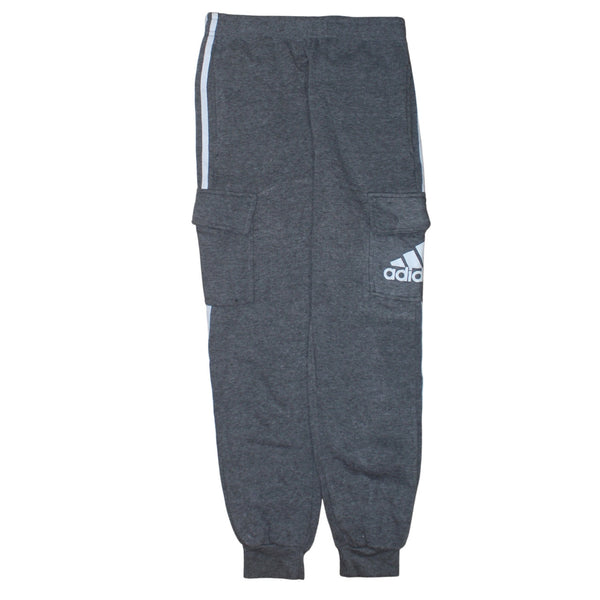Adidas 90's 3 Stripes Casual Joggers / Sweatpants XLarge Grey