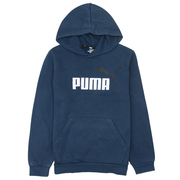 Puma   Hoodie Large Blue