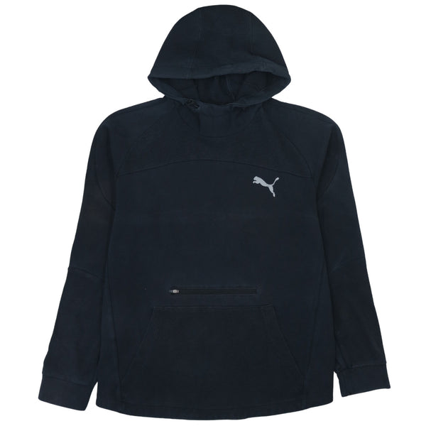 Puma 90's Black Lightweight Pullover Hoodie XLarge