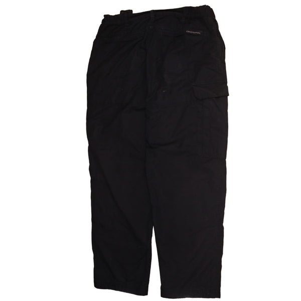 Vintage 90's Black Active Straight Leg Baggy Pants Men's 34 Waist