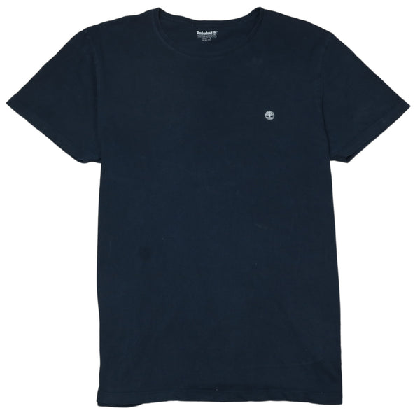 Timberland 90's Short Sleeves Crew Neck T Shirt XXLarge (2XL) Navy Blue