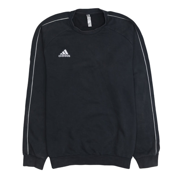 Adidas 90's Lightweight Crew Neck Sweatshirt Large Black