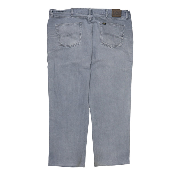 Lee 90's Lightwash Straight Leg Baggy Jeans / Pants 42 Grey