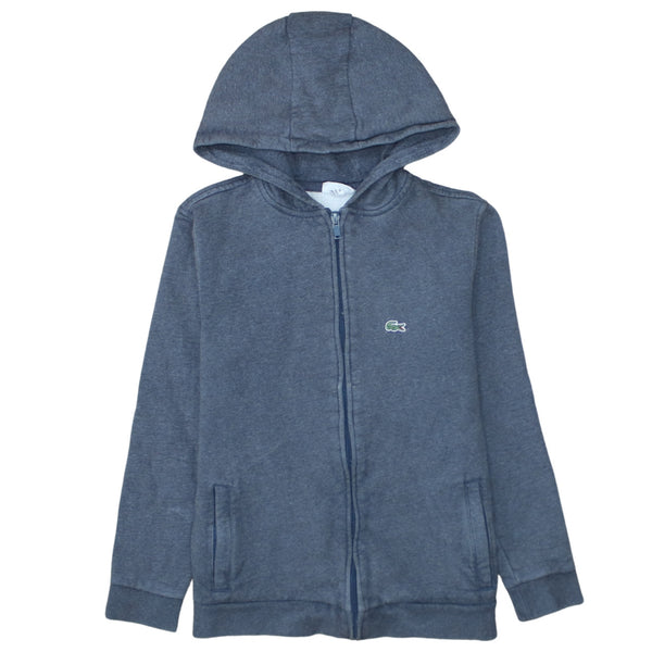 Lacoste 90's Sportswear Full Zip Up Hoodie XSmall  Grey