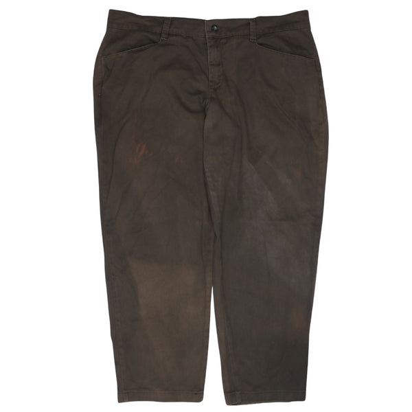 Lee 90's Vintage Straight Leg Baggy Trousers Pants 32 Brown