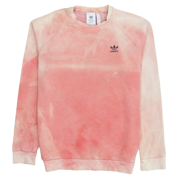 Adidas 90's Lightweight Crew Neck Sweatshirt Small Pink