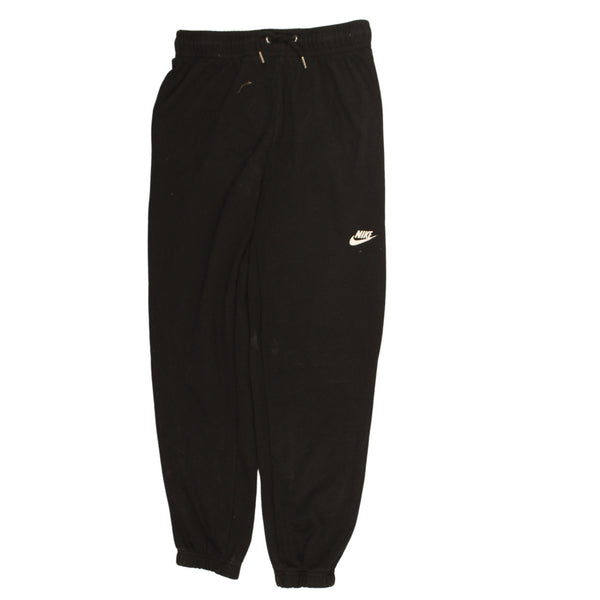 Nike 90's Black Sweatpants with Swoosh & Elastic Waistband, Men's 30