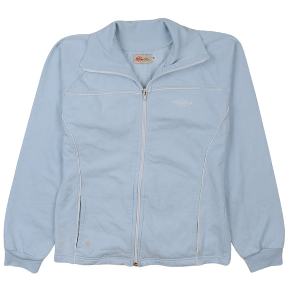 Umbro Vintage 90's Blue Heavyweight Zip Sweatshirt XSmall