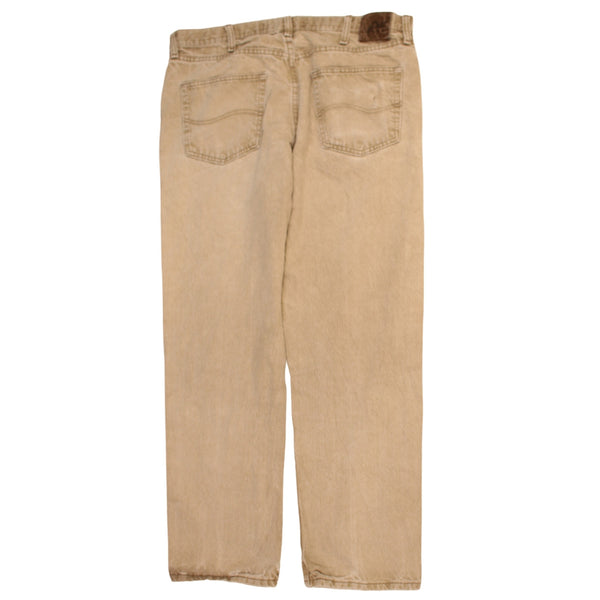 Lee 90's Vintage Grey Baggy Regular Fit Men's Trousers 40