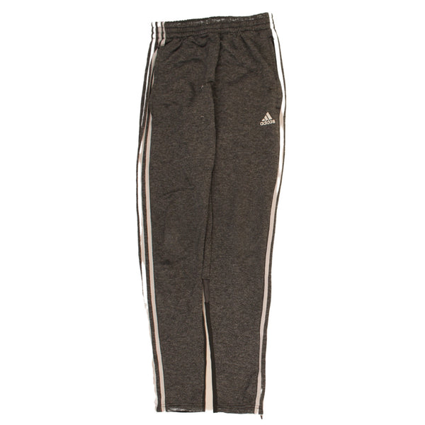 Adidas Vintage 90's Small Grey Trousers with Elastic Waist & Drawstrings