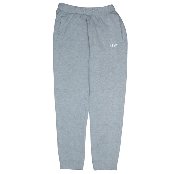 Umbro 90's Lightweight Casual Joggers / Sweatpants Large Grey