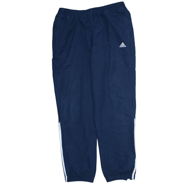 Adidas 90's Tracksuit Casual Joggers / Sweatpants Large Navy Blue