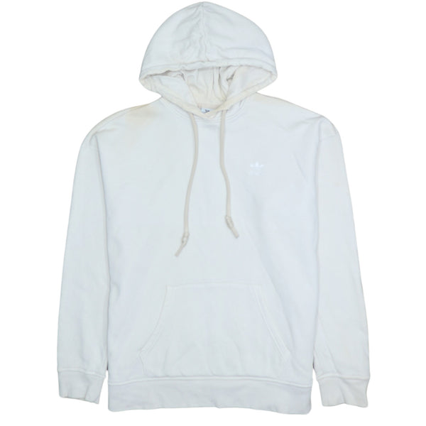 Adidas 90's Vintage Cream Beige Pullover Hoodie Women's Small