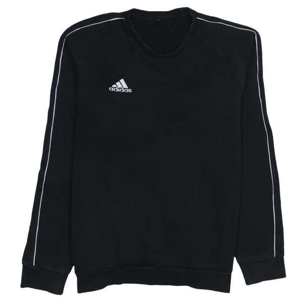 Adidas 90's Lightweight Crew Neck Sweatshirt Medium  Black