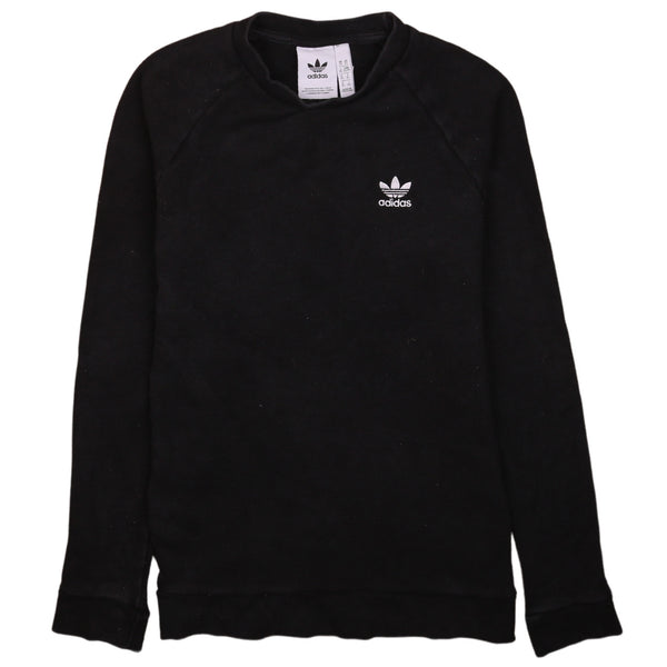 Adidas 90's Vintage Crew Neck Sweatshirt XSmall Black