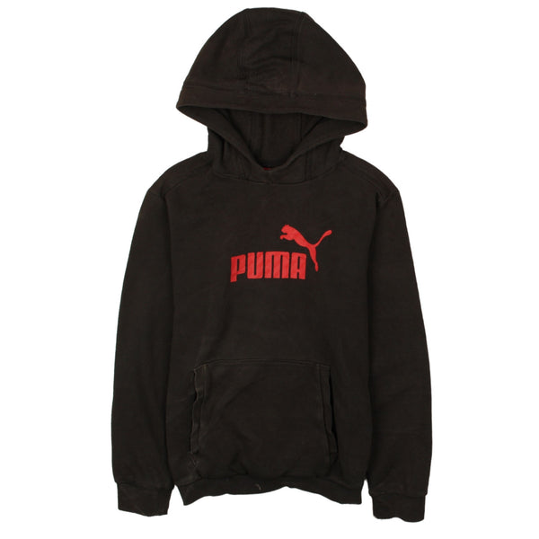 Puma 90's Spellout Hoodie Large Black