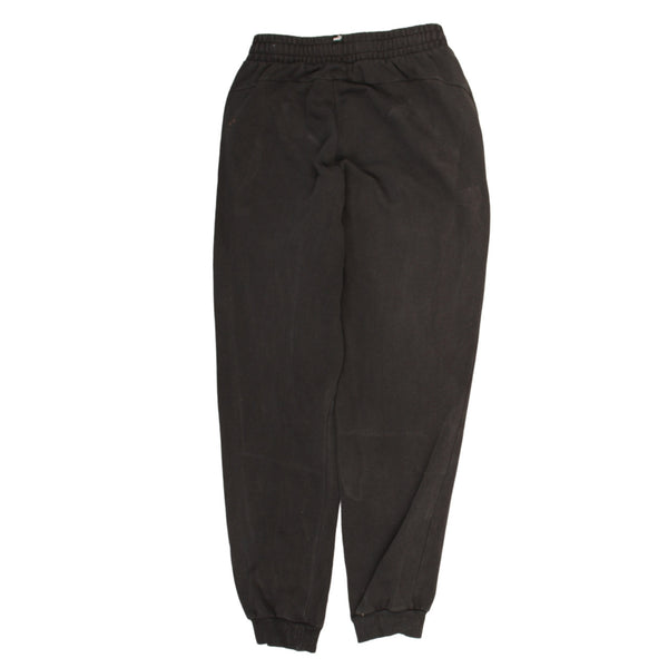 Puma Vintage 90s Women's Large Black Sweatpants w/ Drawstring Waist