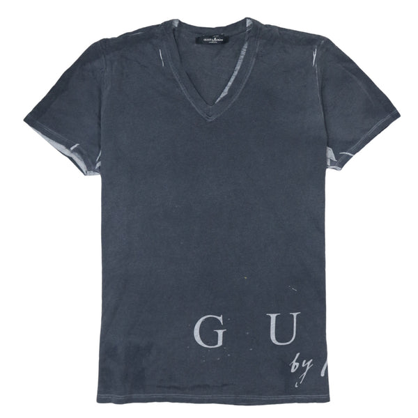 Guess 90's Short Sleeves Crew Neck T Shirt Medium  Black