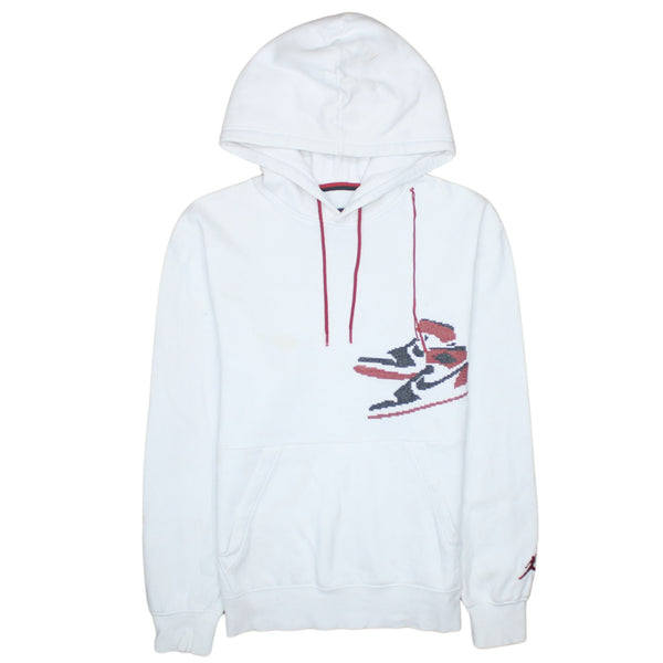 Jordan 90's Lightweight Pullover Hoodie XSmall White