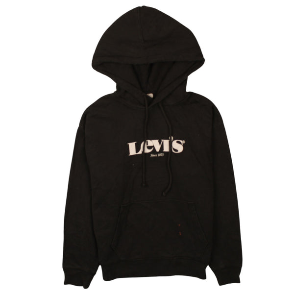 Levi's 90's Black Spellout Pullover Hoodie Men's XSmall