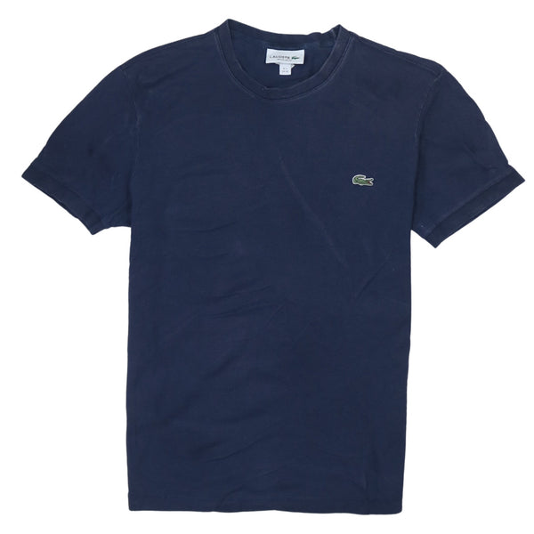 Vintage Lacoste 90's Navy Blue Short Sleeve Crew Neck T-Shirt XS