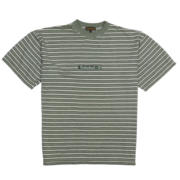 Timberland 90's Short Sleeves Crew Neck T Shirt Medium  Green