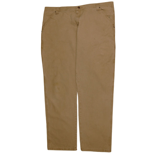 Vintage Wrangler 90s Straight Leg Baggy Tan Brown Men’s Pants 42