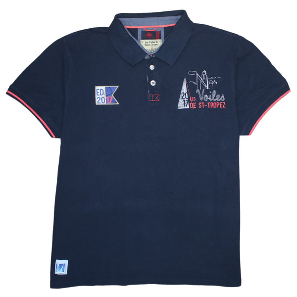 Kappa   Polo Shirt XXXLarge (3XL) Navy Blue