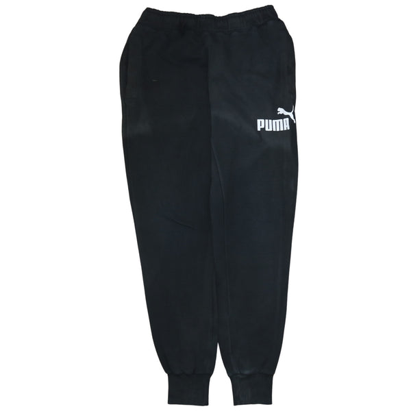 Puma Vintage 90's Black Joggers Sweatpants Men's Medium Athletic Wear