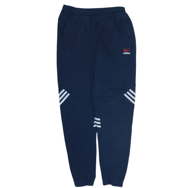 Adidas Women's 90s Vintage Navy Blue Joggers Sweatpants XLarge