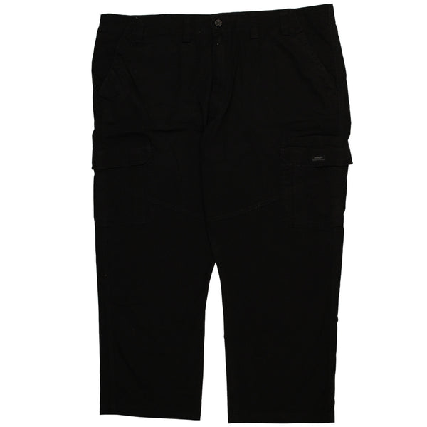 Vintage Wrangler 90's Black Cargo Pants Large, Men's Trousers