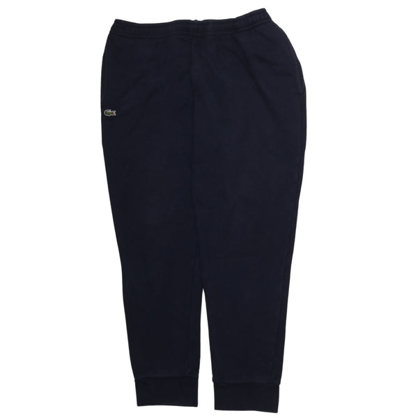 Lacoste 90's Elasticated Waistband Drawstrings Joggers / Sweatpants XXXLarge (3XL) Navy Blue