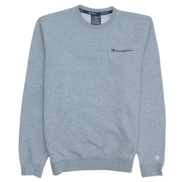 Champion 90s Vintage Heavyweight Grey Crew Neck Sweatshirt XS Mens
