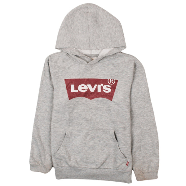 Levi's 90's Grey Spellout Hoodie XSmall