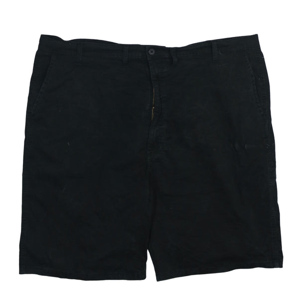 Wrangler 90's Vintage Baggy Chino Shorts Men's 46 Black Cotton