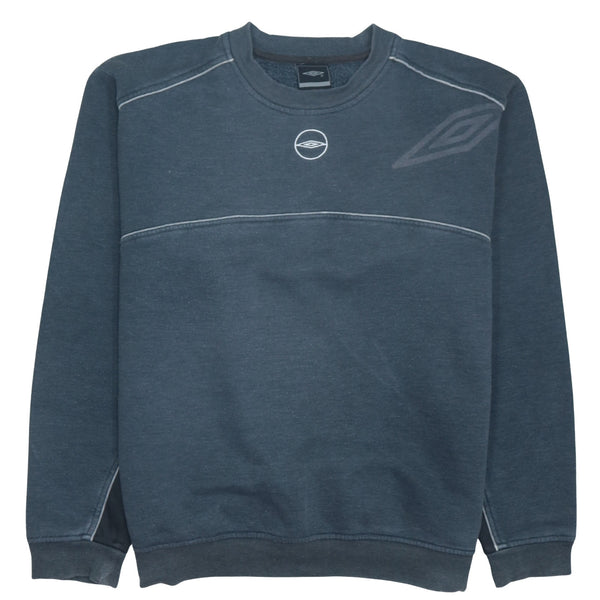 Umbro 90's Heavyweight Crew Neck Sweatshirt Large Black