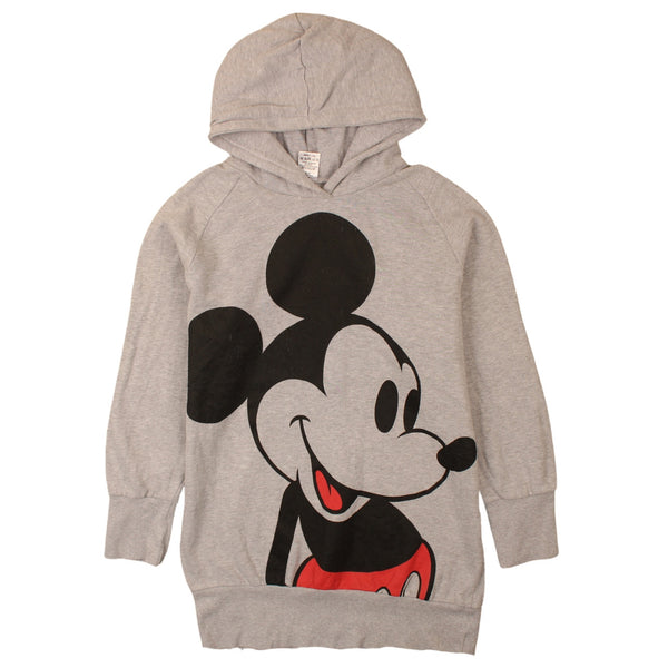 Vintage Disney 90s Mickey Mouse Grey Pullover Hoodie XL Nostalgiac
