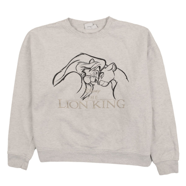 Disney Vintage 90's Grey Lion King Crew Neck Sweatshirt Small Size