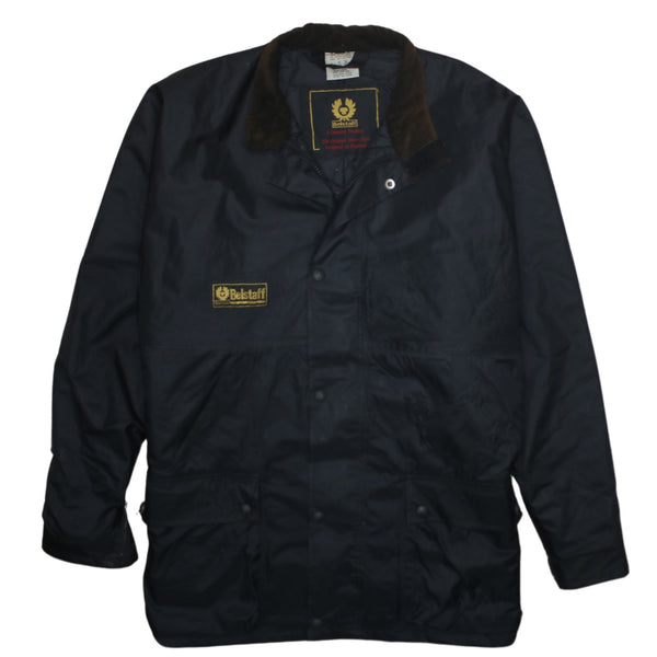 Belstaff 90's Lightweight Full Zip Up Windbreaker XLarge Black