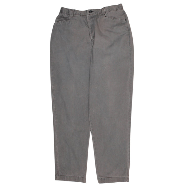 Lee 90s Baggy Grey Straight Leg Trousers Pants Men's Size M