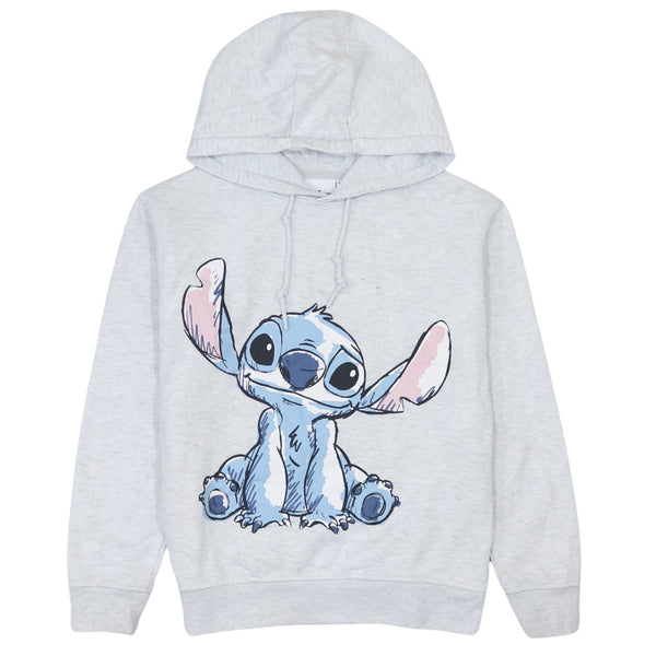 Disney 90's Stitch Pullover Grey Hoodie XXSmall