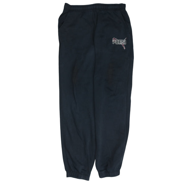Puma   Joggers / Sweatpants Medium Black
