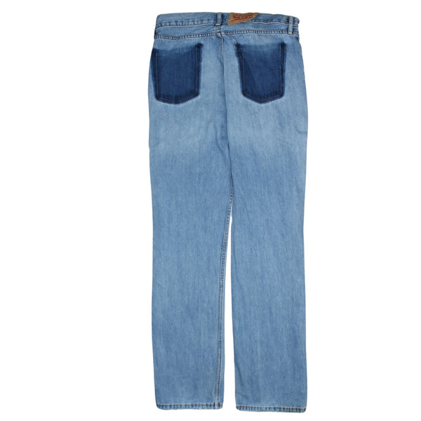 Levi's 90's Lightwash Straight Leg Baggy Jeans / Pants 34 Blue